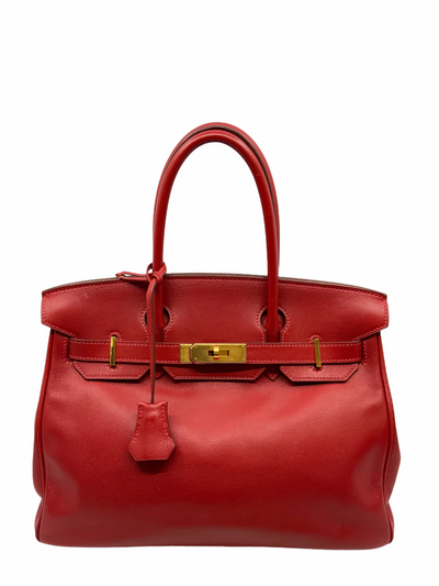 Hermes Calfskin Leather Birkin 30 Bag-Consigned Designs