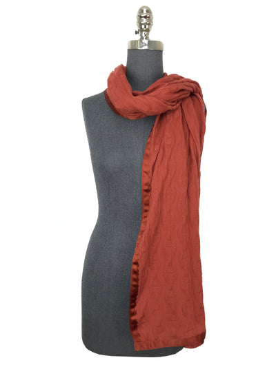 Hermes Chaine d'Ancre Cotton Cashmere Scarf-Consigned Designs