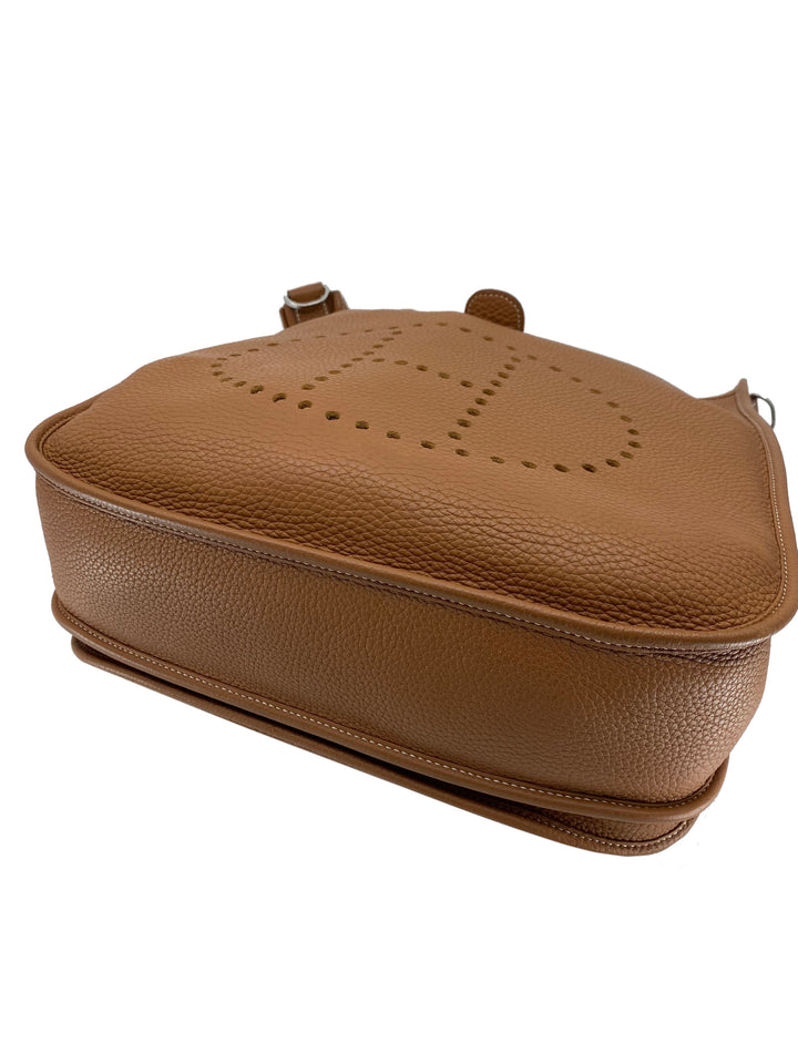 Hermes taurillon clemence evelyne iii gm bag shop