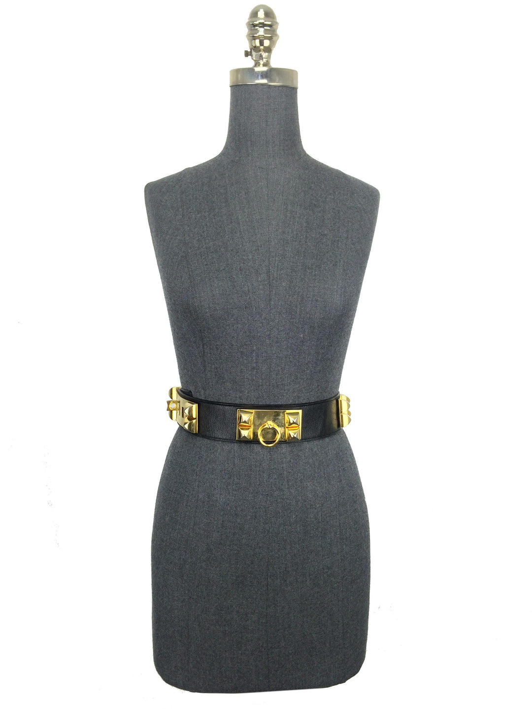 Hermes Leather Gold Plated Collier de Chien Belt Size 65 Hermes Leather Gold Plated Collier de Chien Belt Size 65