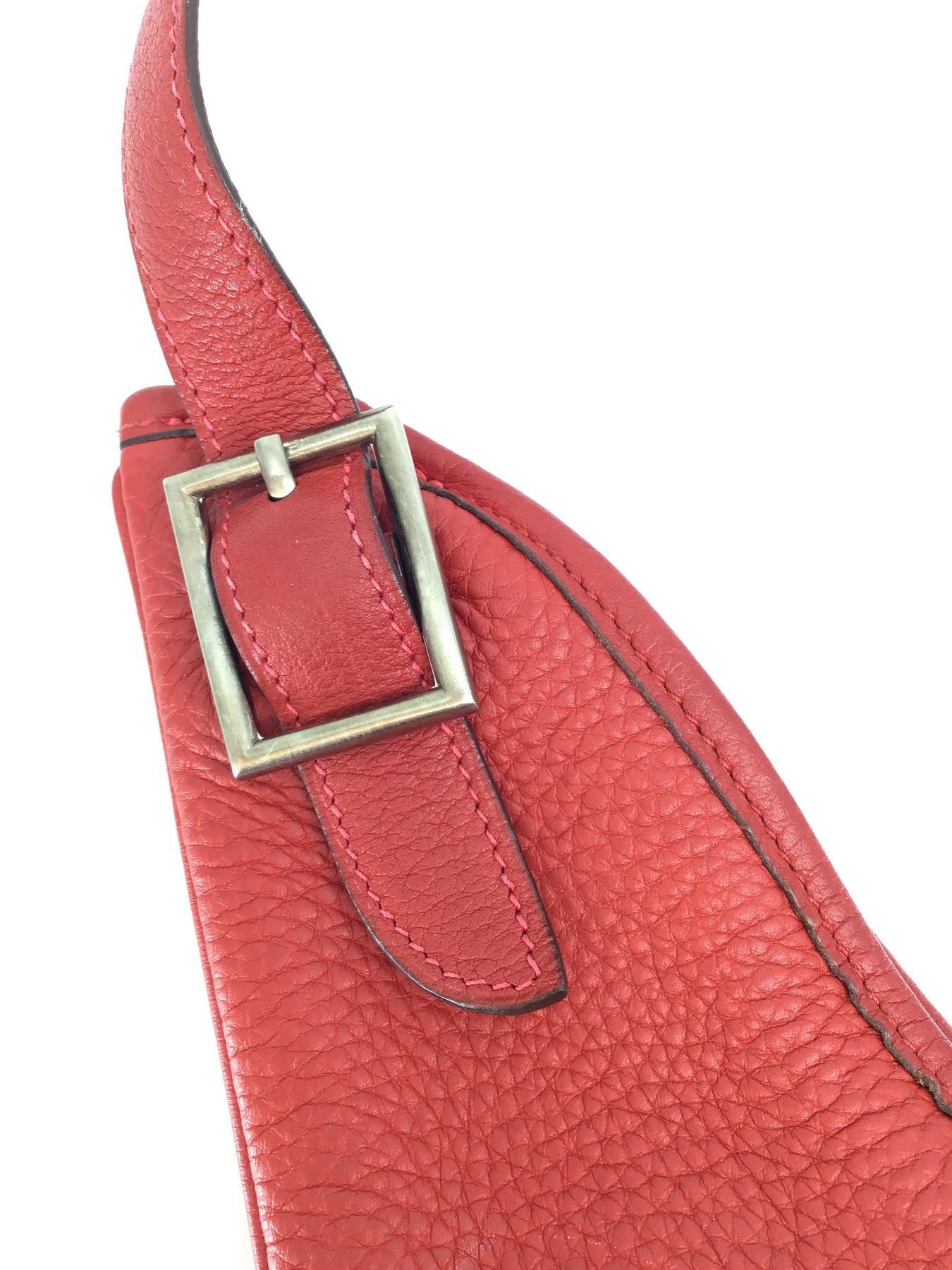 HERMES Clemence Massai Cut 40 Rouge Casaque 37810