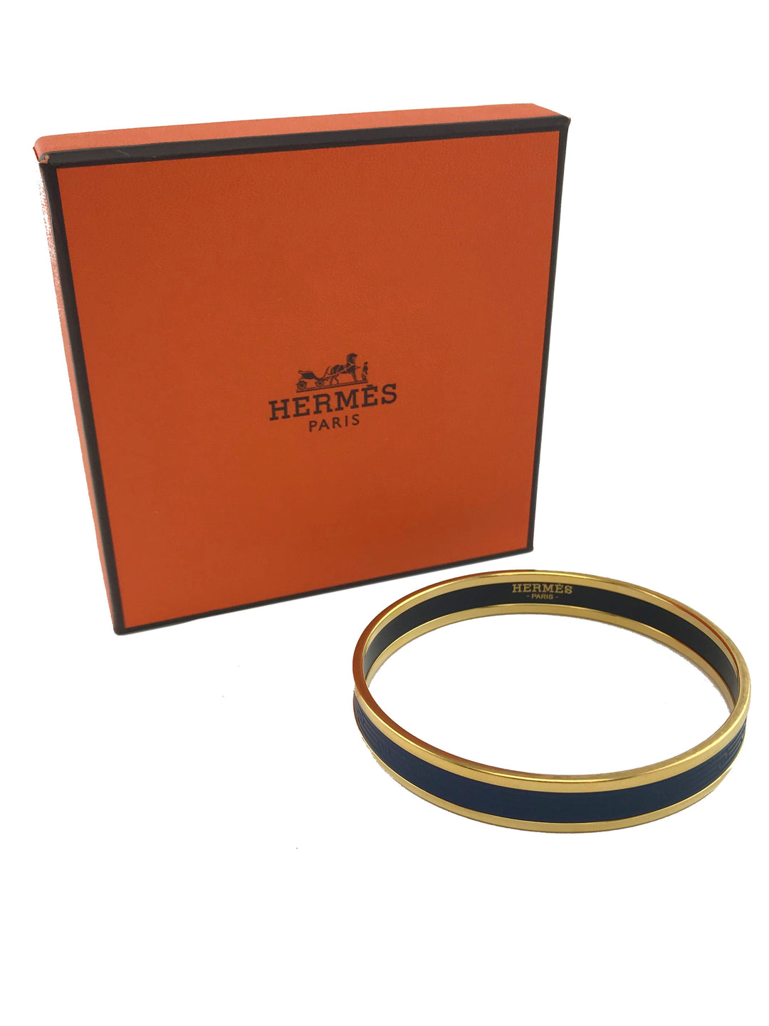 Hermes Sellier Bangle Bracelet 65 Consigned Designs