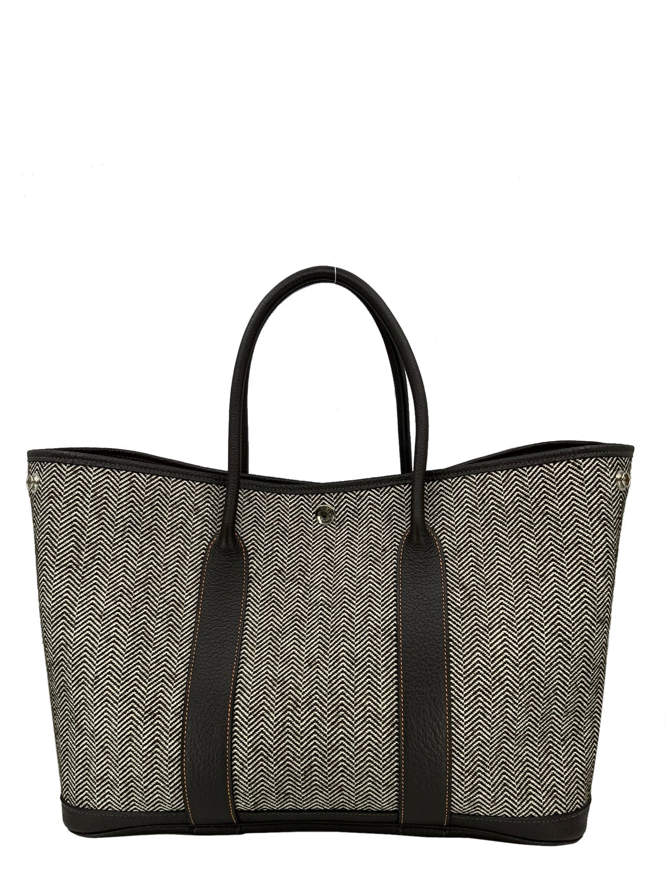 Hermes Buffalo ia Leather Garden Party Tote