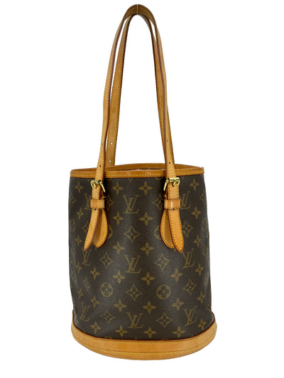 Louis Vuitton Monogram Petit Bucket Bag-Consigned Designs