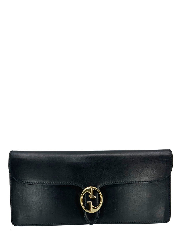 GUCCI Dollar Interlocking GG Large Clutch - Consigned Designs