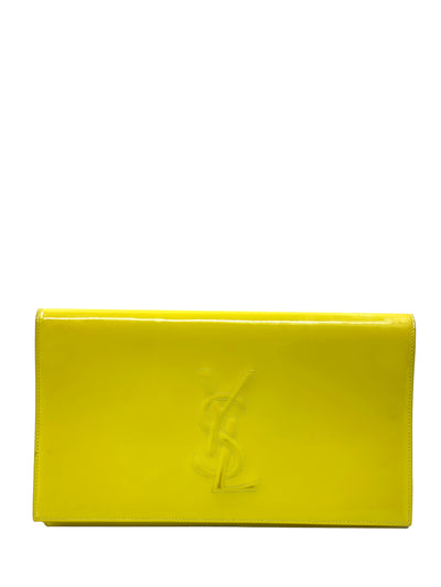 Yves Saint Laurent Belle De Jour Patent Leather Clutch-Consigned Designs