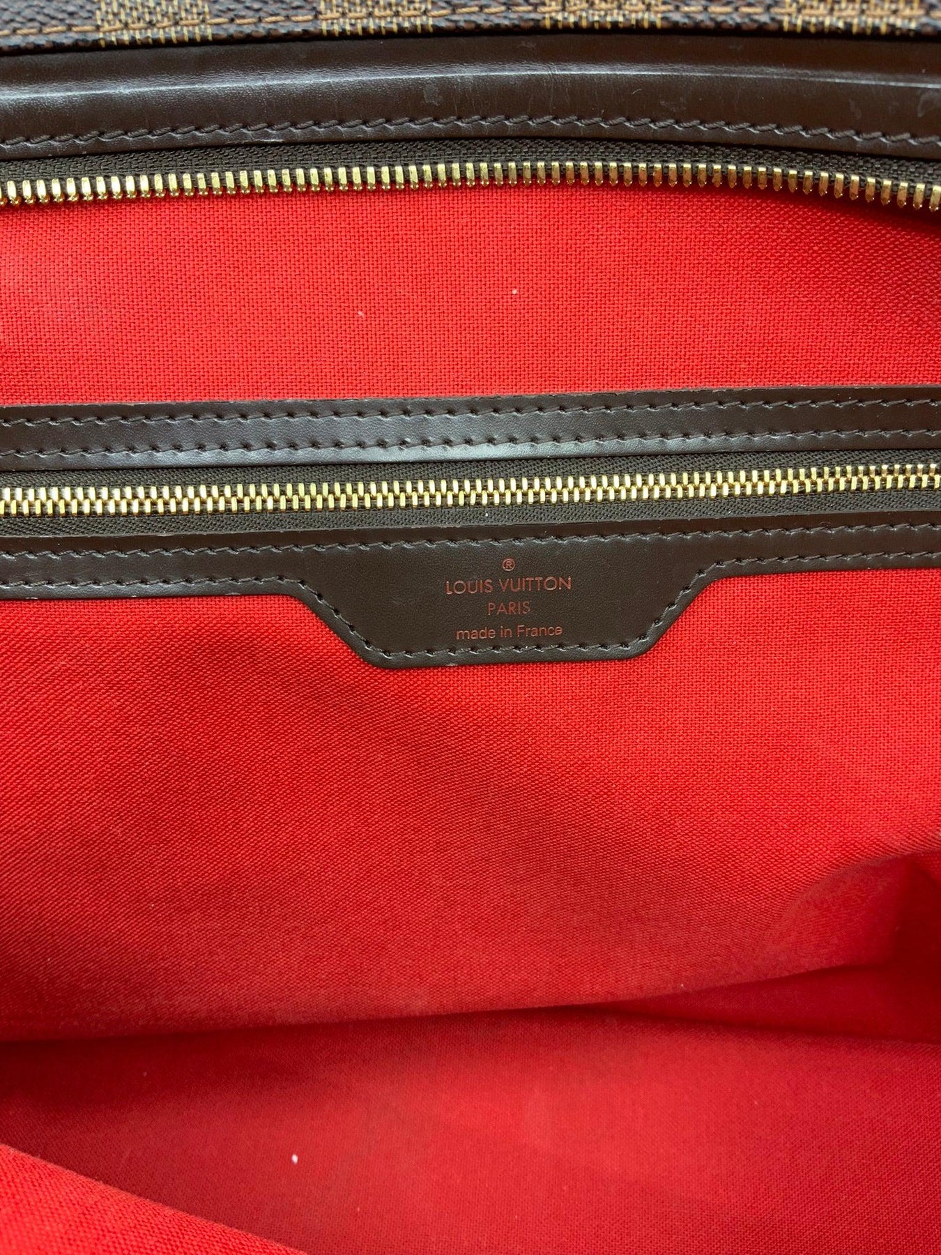 Brown Louis Vuitton Damier Ebene Chelsea Tote Bag – Designer Revival