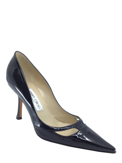 Jimmy Choo Patent Leather Point-Toe Pumps Size 7-Consigned Designs