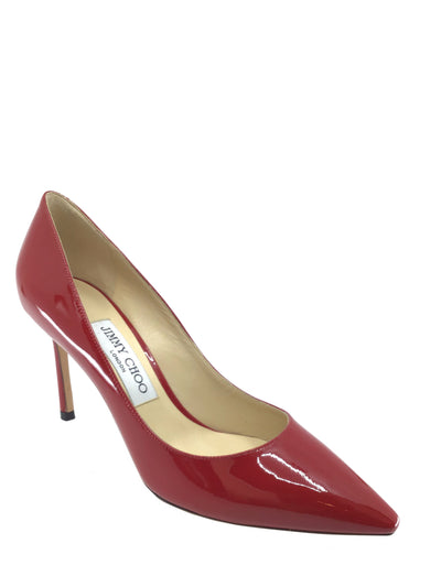 Jimmy Choo Patent Leather Pumps Size 7.5-Consigned Designs