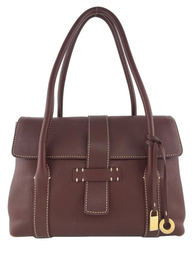 Loro Piana Leather Dandy Bag-Consigned Designs
