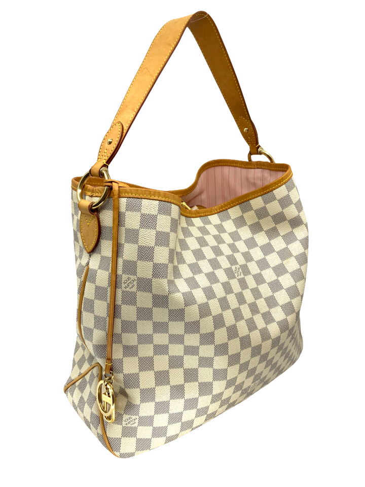 Louis Vuitton Damier Azur Canvas Delightful NM MM Bag Consigned