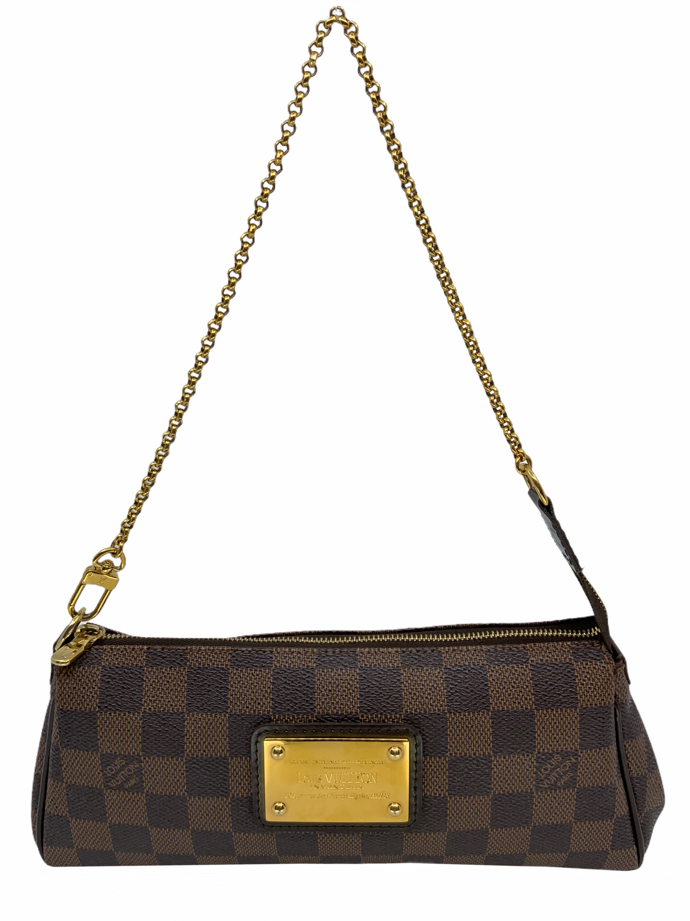 Louis Vuitton Damier Ebene Canvas Eva Pochette Louis Vuitton