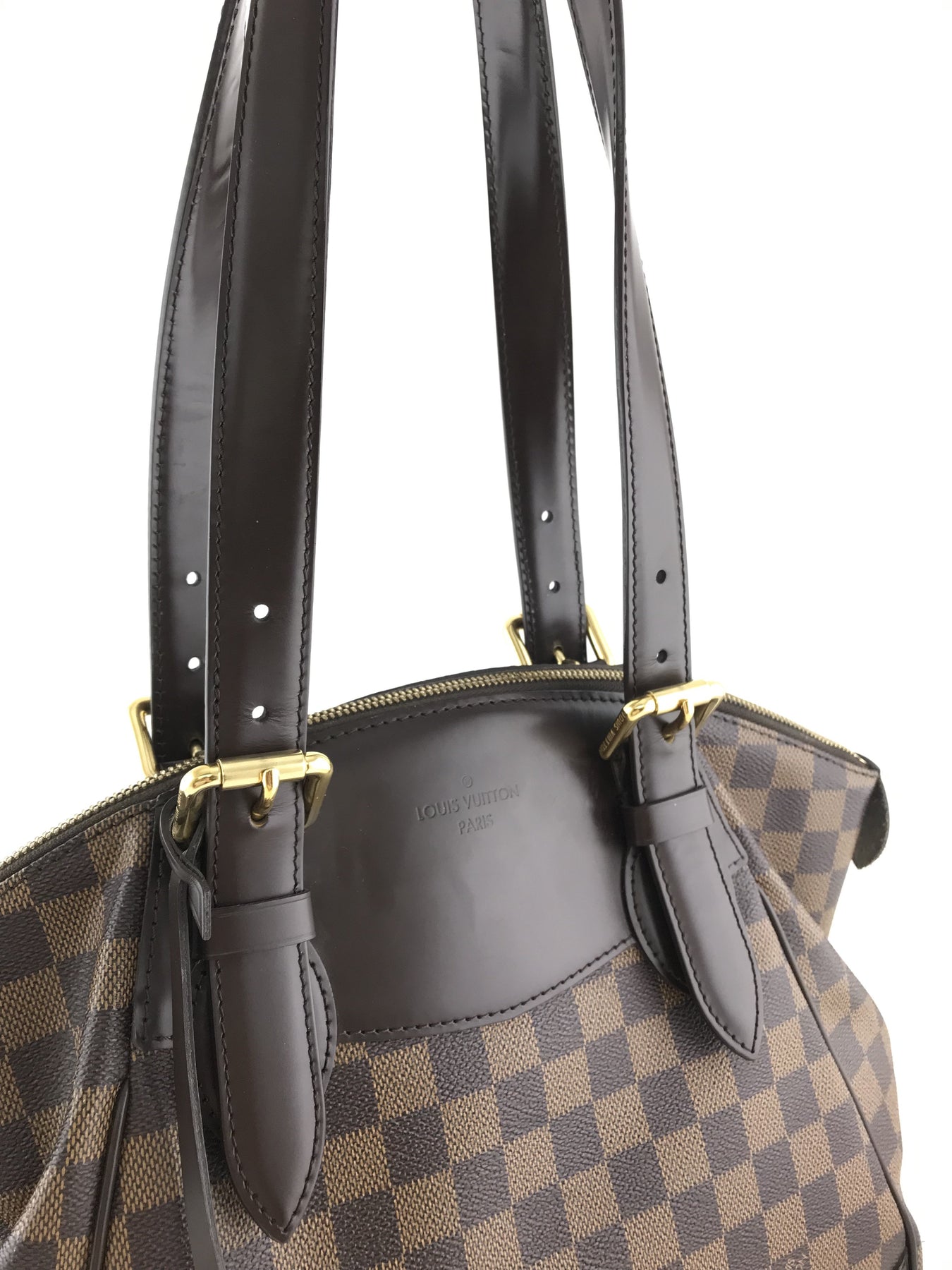 Louis Vuitton Verona GM Shoulder Bag Damier Ebene Canvas – Celebrity Owned