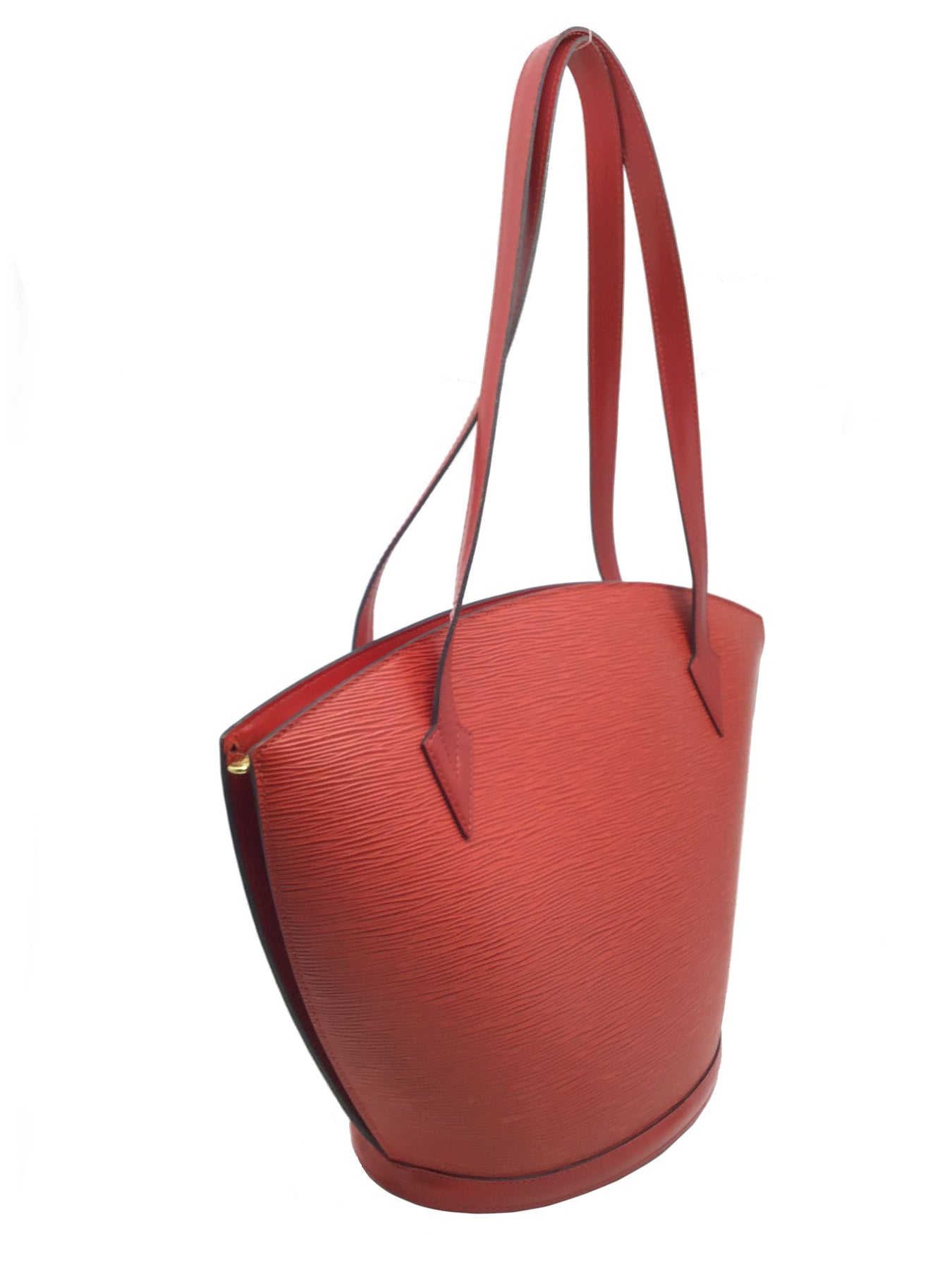 Louis Vuitton Bagatelle GM Red Epi Leather Shoulder Bag For Sale