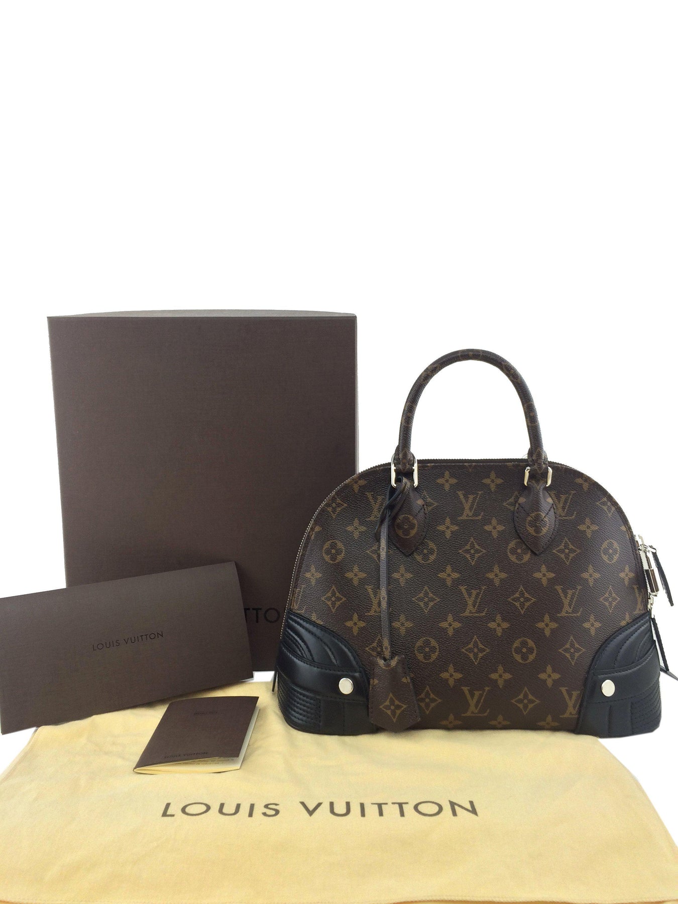 Louis Vuitton Limited Edition Shiny Alma Handbag