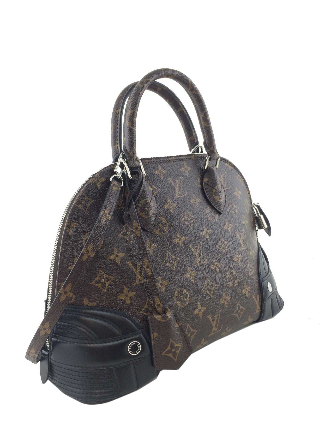 Hand Painted Customized Monogram Canvas Alma PM by Louis Vuitton at Gilt