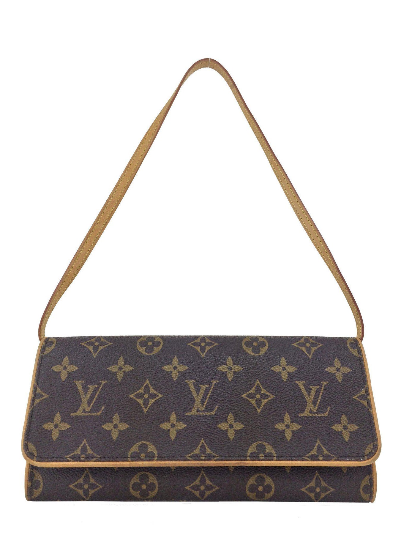 Louis Vuitton Monogram Pochette Twin GM w/ Strap - Brown Crossbody