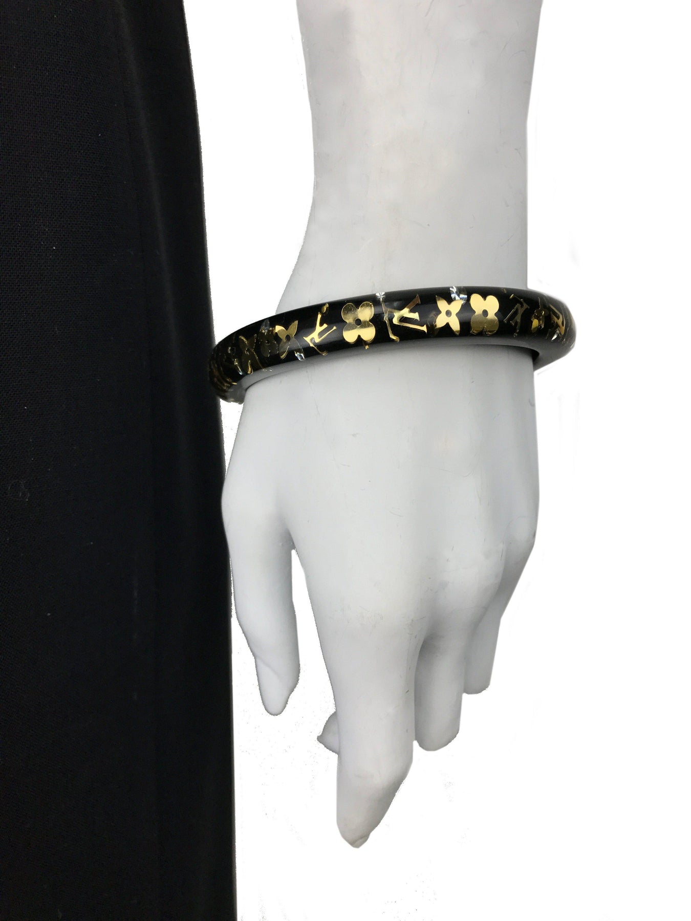 Louis Vuitton Monogram Lucite Inclusion Bracelet GM - Consigned
