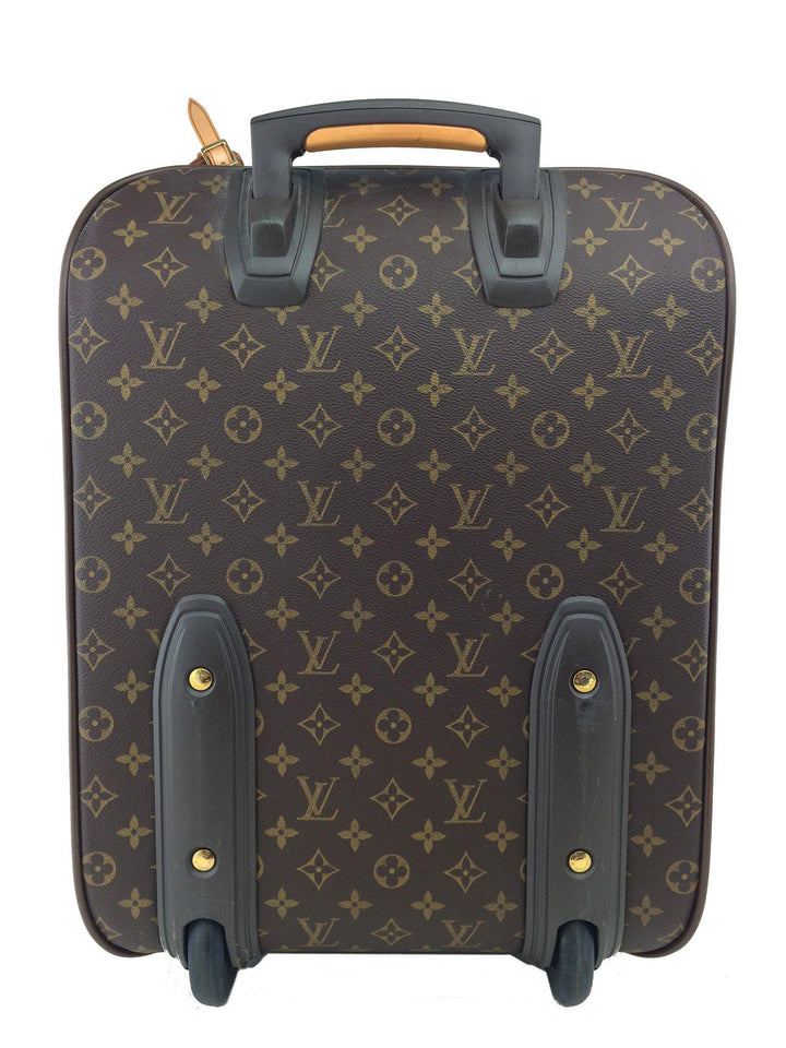Louis Vuitton Pegase 50 Monogram Canvas Rolling Suitcase