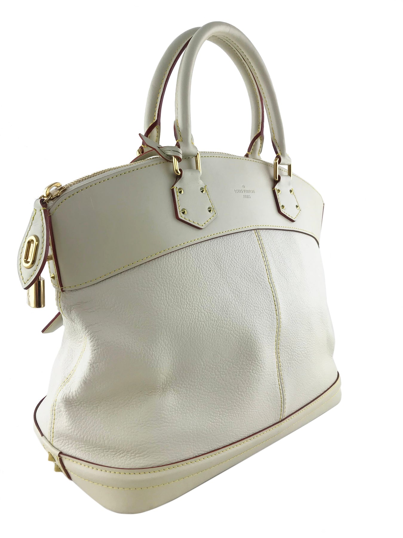 Authenticated used Louis Vuitton Suhali Lock It PM M95433 Women's Handbag or, Adult Unisex, Size: (HxWxD): 25cm x 28cm x 15cm / 9.84'' x 11.02'' x 5.9