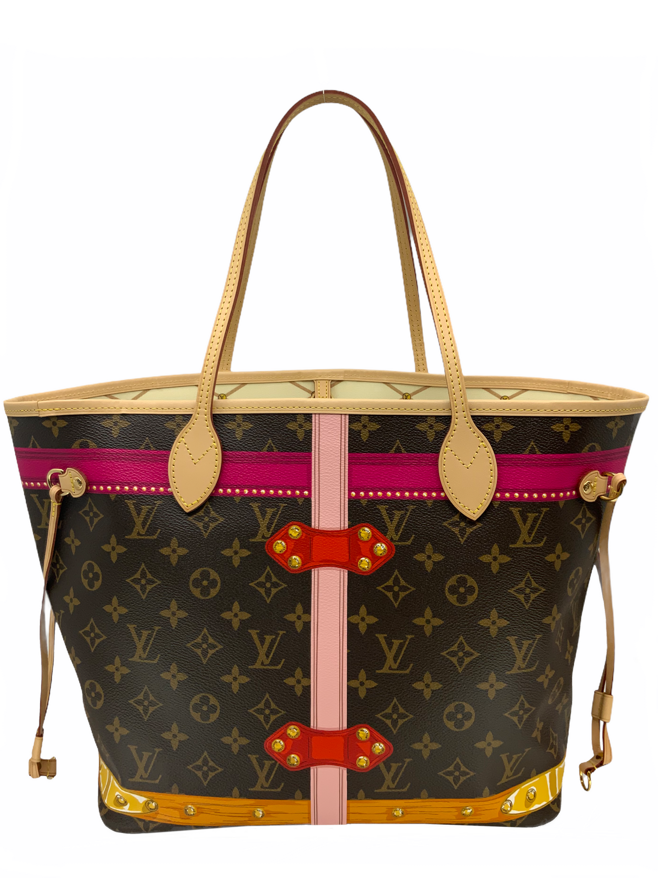 Louis Vuitton Summer Trunks Neo Neverfull MM Tote NEW - Consigned Designs