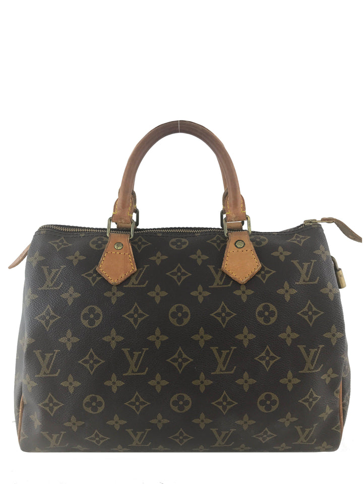 Louis Vuitton Vintage Monogram Speedy 30 Bag Consigned Designs