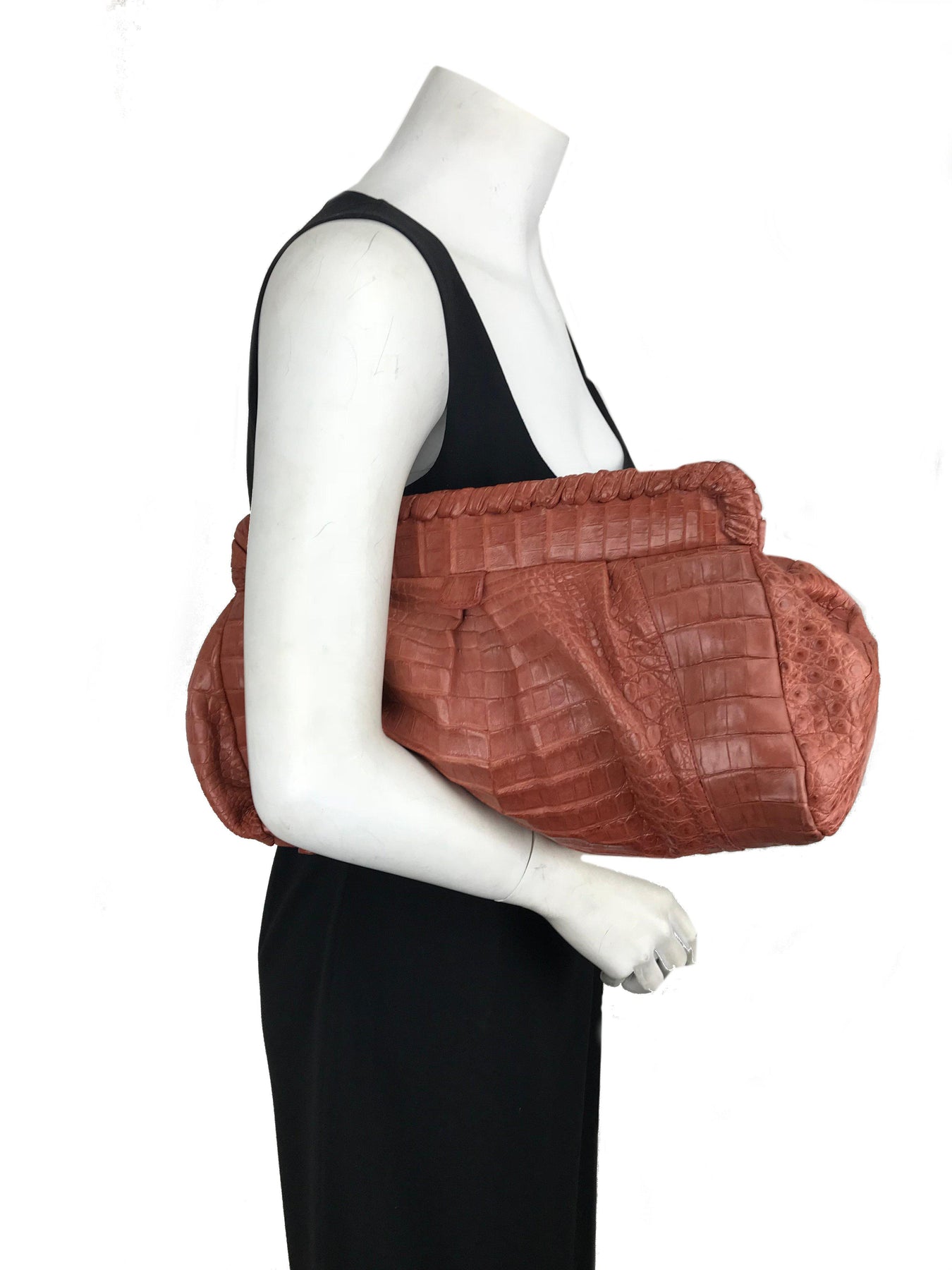 Nancy Gonzalez Crocodile Top Handle Bag – Beccas Bags