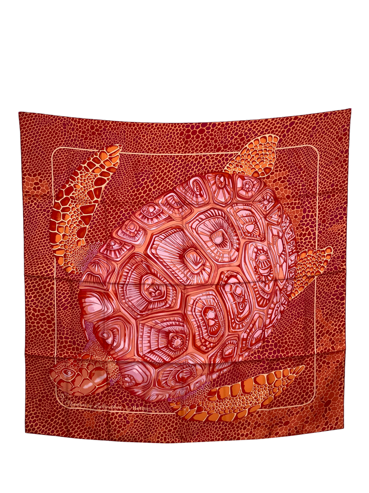 HERMES De Madras a Zakynthos Silk Scarf 90 - Consigned Designs