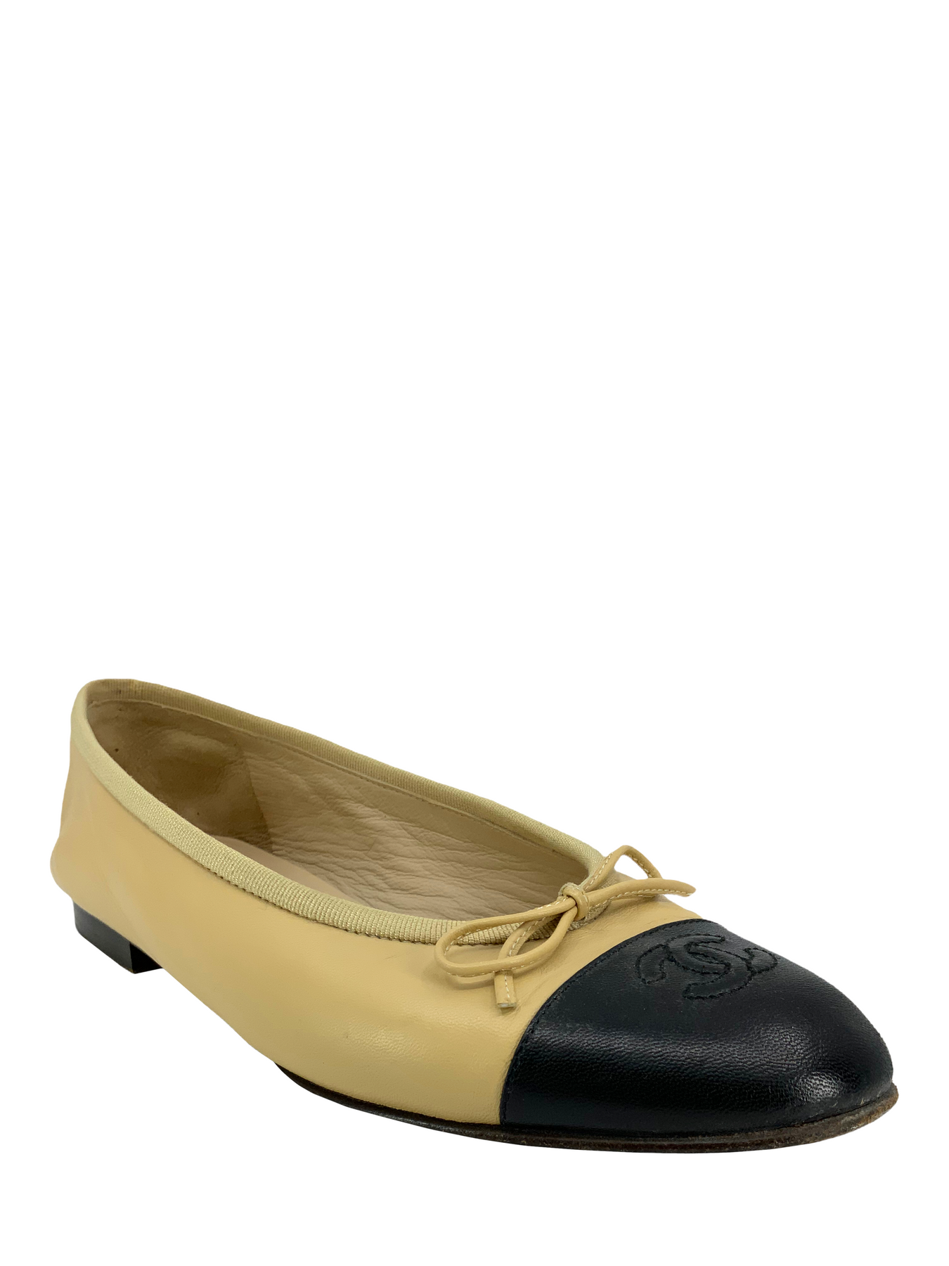 chanel ballet flats size 8.5