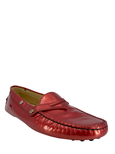TOD'S Gommino Patent Leather Loafers Size 6-Consigned Designs