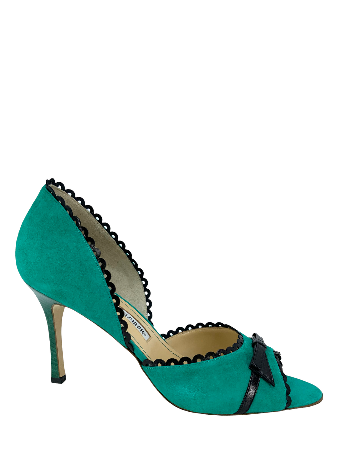 Manolo Blahnik Suede d'Orsay Pumps Size 10.5 - Consigned Designs Manolo Blahnik Suede d'Orsay Pumps Size 10.5 - Consigned Designs