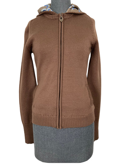 EMILIO PUCCI Wool Hooded Sweater Size S-Consigned Designs