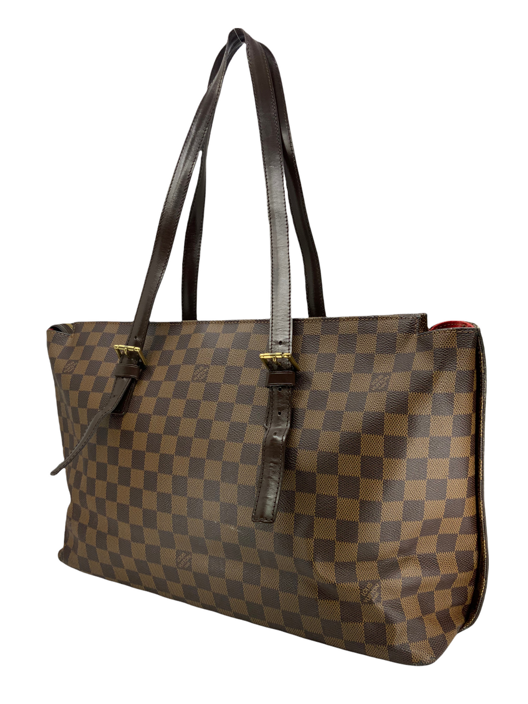 【希少】 LOUIS VUITTON Damier Ebene Chelsea Vintage バッグ Louis Vuitton Damier Ebene Chelsea Tote Handbag – ShopCGX