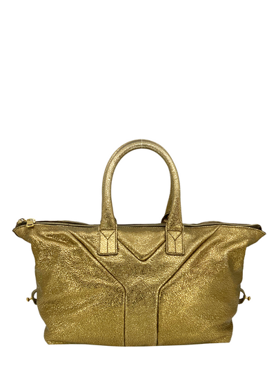 Yves Saint Laurent YSL Easy Y Calfskin Leather Satchel Bag-Consigned Designs