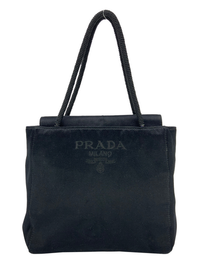 PRADA Vintage Satin Small Tote Bag-Consigned Designs