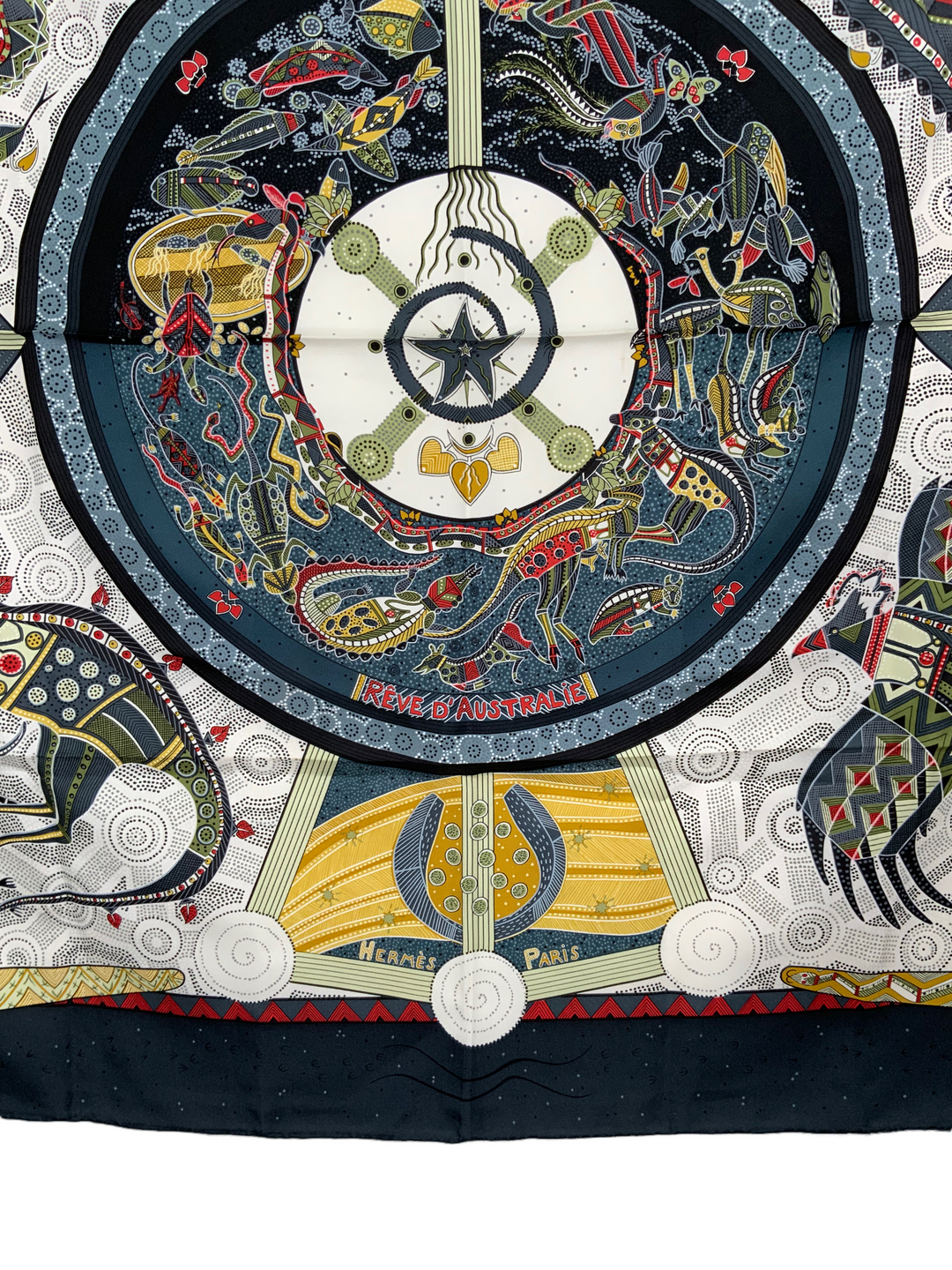 HERMES Reve d'Australie Silk Scarf 90 - Consigned Designs
