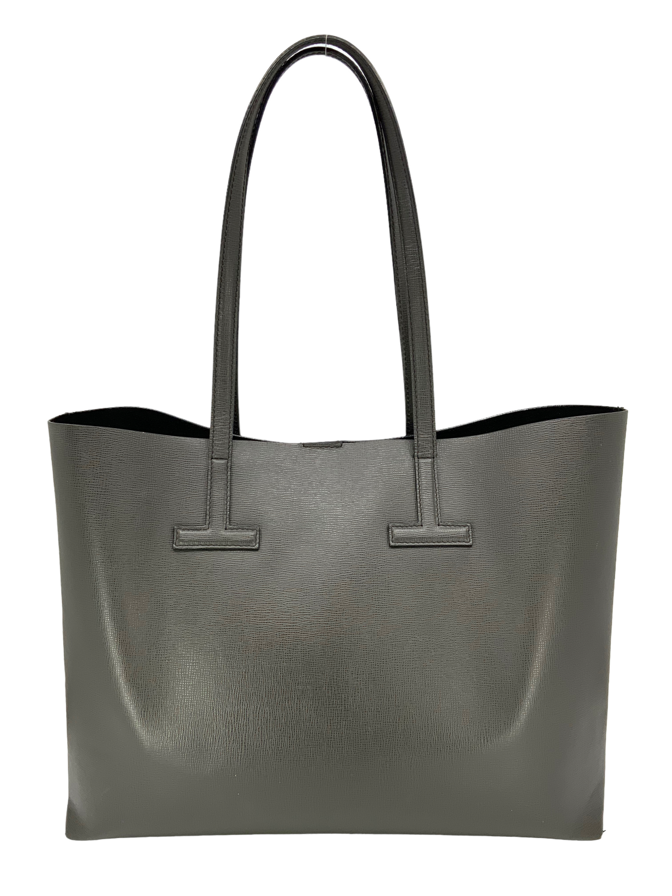 Tom Ford Saffiano Leather Large T Tote Bag Consigned Designs