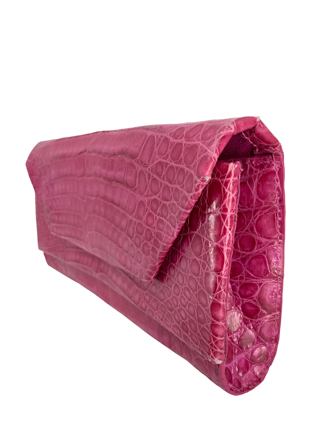 Nancy Gonzalez Crocodile Small Flap Clutch Bag - Consigned