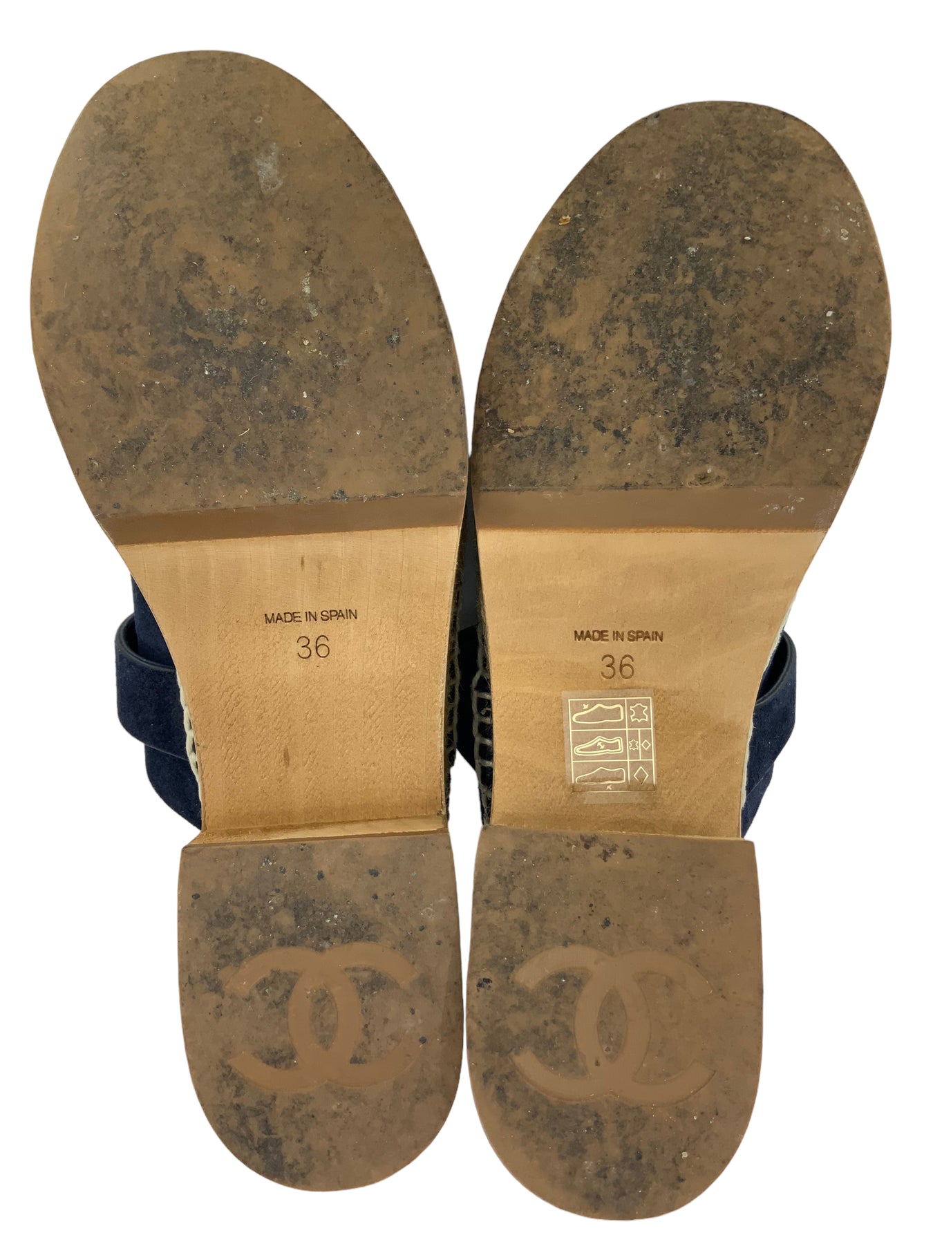chanel shoes clogs size