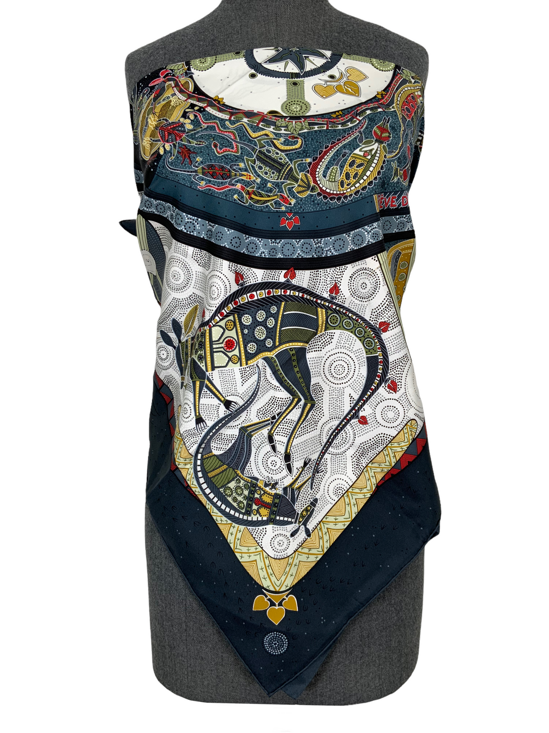 HERMES Reve d'Australie Silk Scarf 90 - Consigned Designs