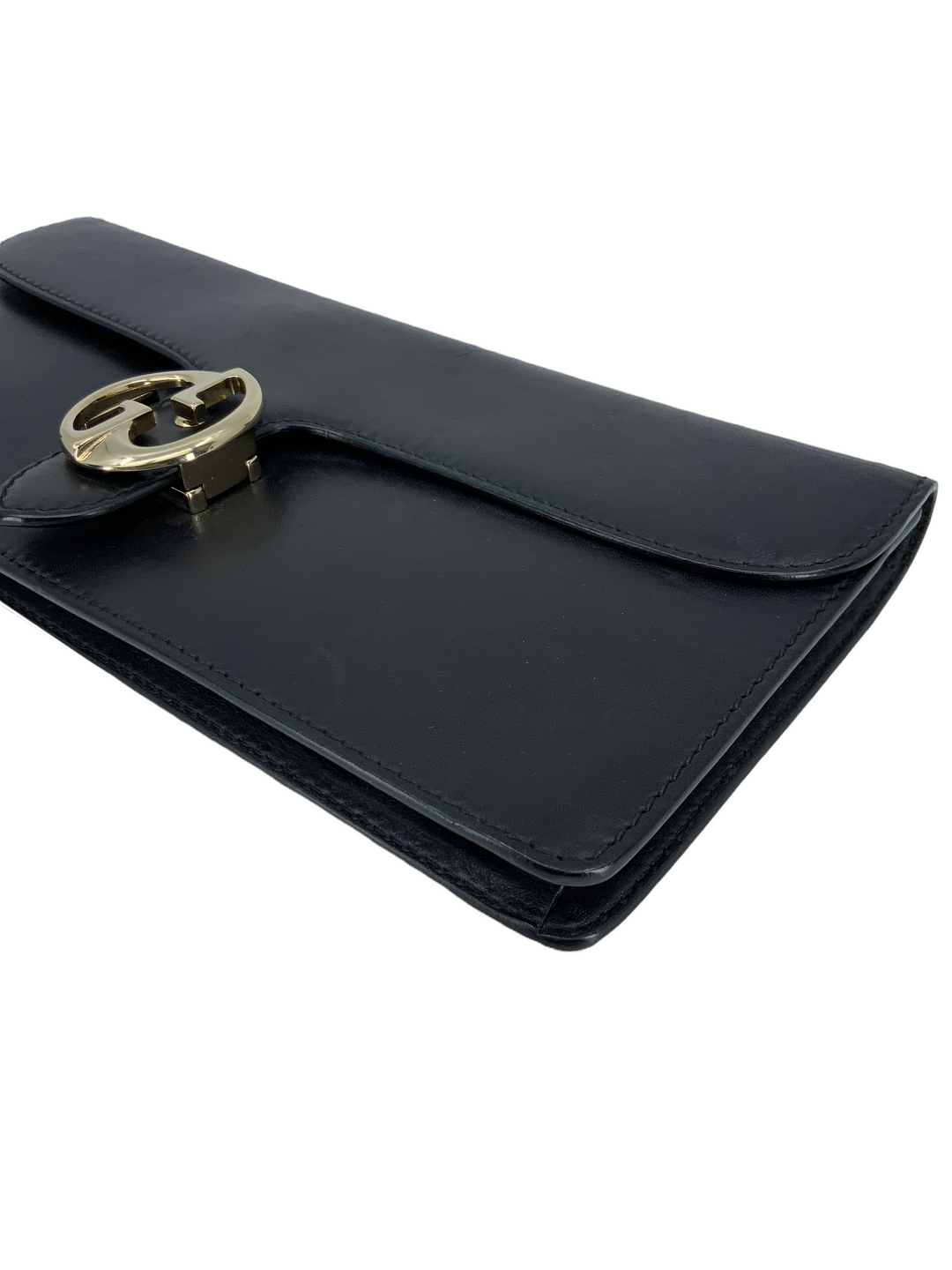 GUCCI Dollar Interlocking GG Large Clutch - Consigned Designs