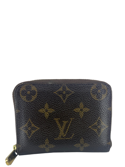 Louis Vuitton Monogram Canvas Zippy Coin Purse Wallet-Consigned Designs