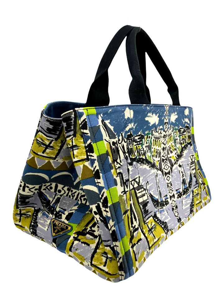 PRADA Canapa St. Venez Tote Bag - Consigned Designs