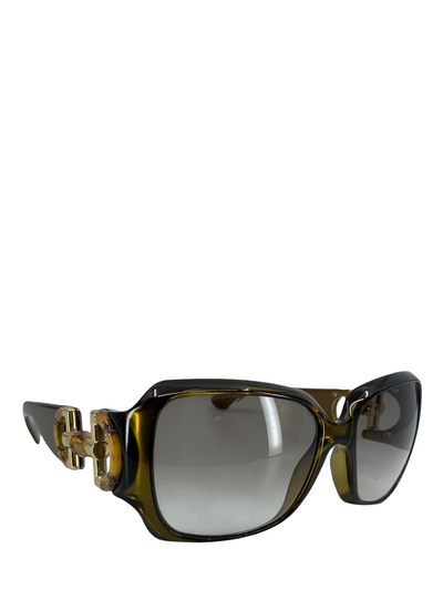 GUCCI Bamboo Horsebit Prescription Sunglasses GG 2969/S-Consigned Designs