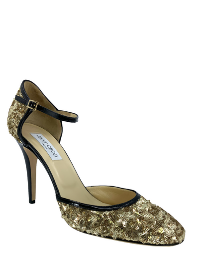 JIMMY CHOO Tessa Sequins Pumps Size 12 NEW-Consigned Designs