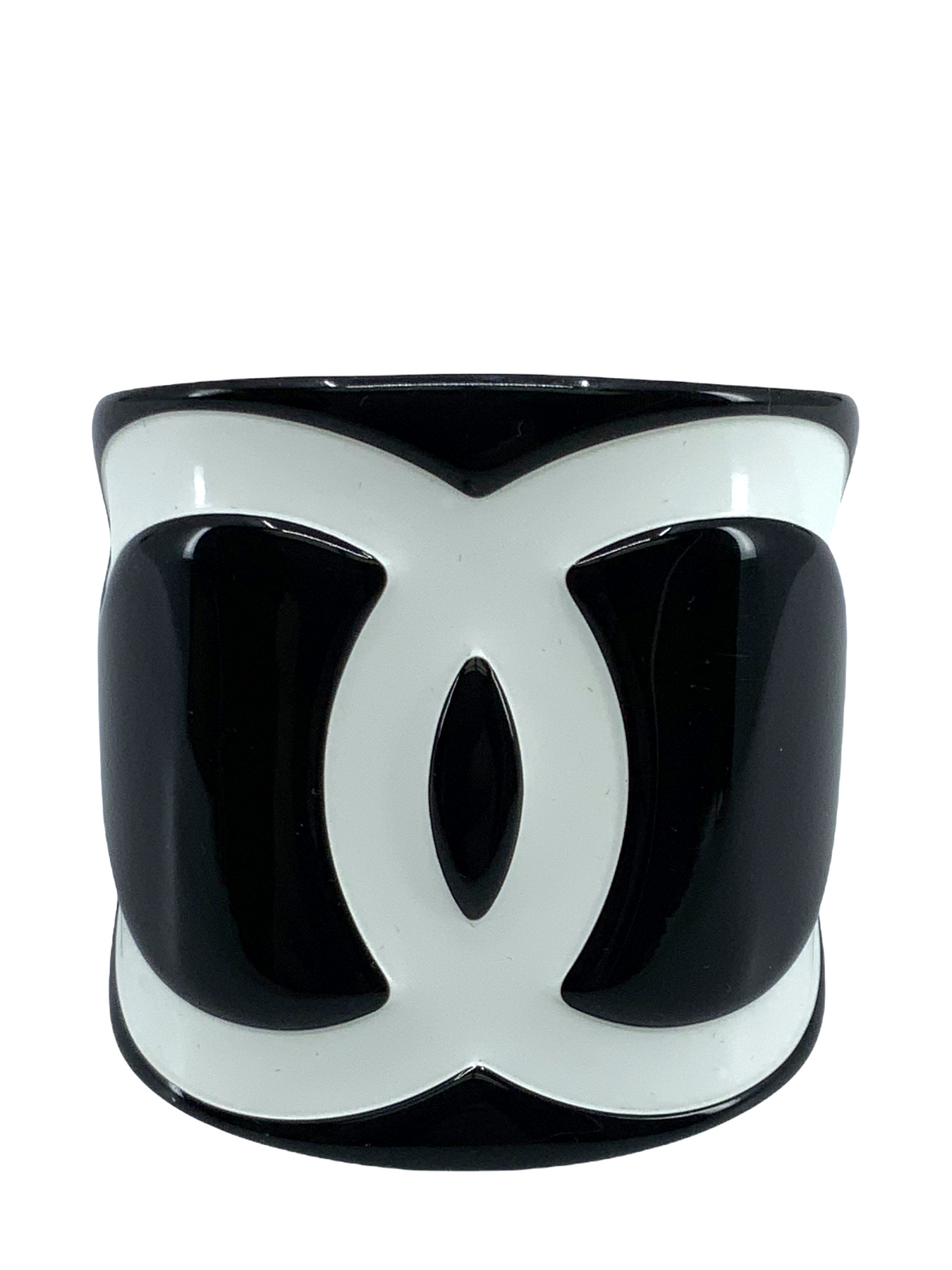 Chanel resin cuff bracelet discount