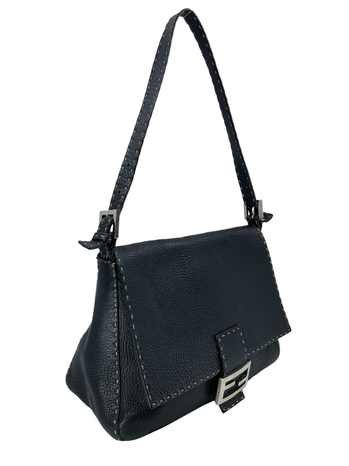 Fendi Selleria Leather Mama Baguette Bag - Consigned Designs