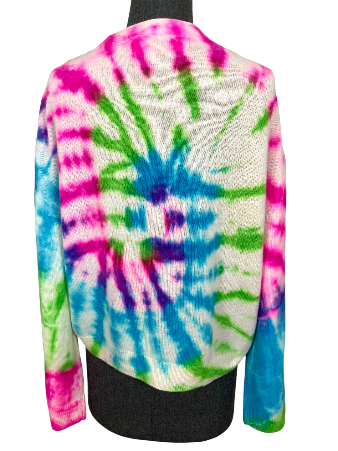 【THE ELDER STATESMAN】tie-dyed cashmere fingerless gloves The Elder Statesman Tie-die Cashmere Fingerless Gloves