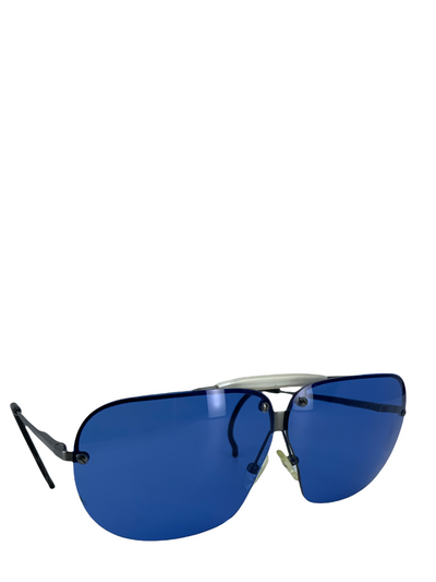 Bottega Veneta Double Bridge Frameless Sunglasses-Consigned Designs