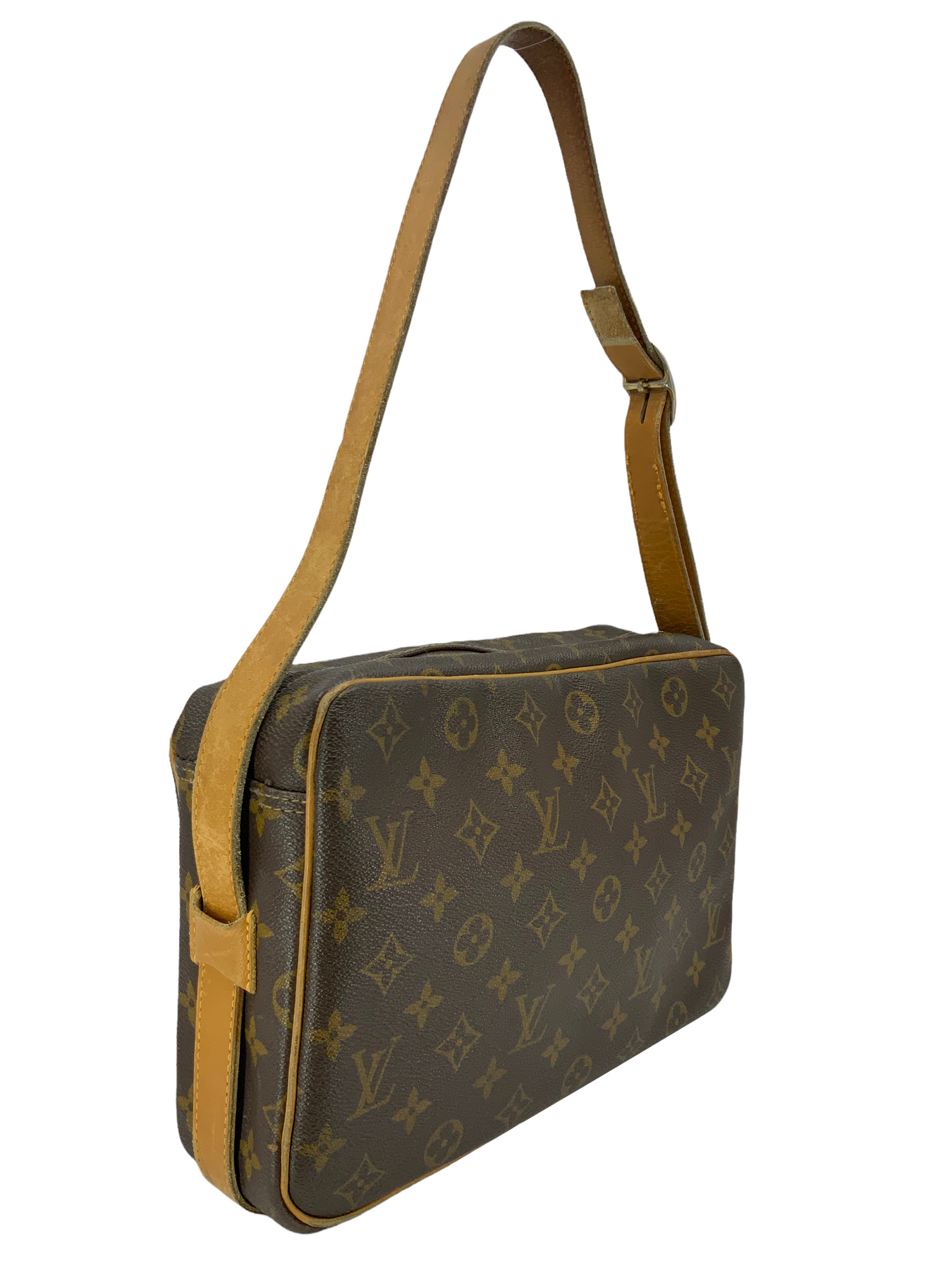 Louis Vuitton Vintage French Co Monogram Bandouliere Crossbody Bag